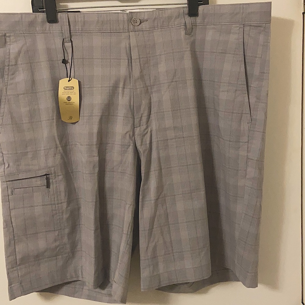 COPY - NWT Greg Norman Plaid Shorts